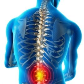 bolesti v dolnej časti chrbta